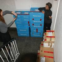 Packen der Weihnachtsgeschenke 2010 Packen der Weihnachtsgeschenke 2010