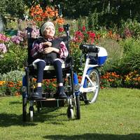 Katharina hat Ihr neues Fahrrad bekommen